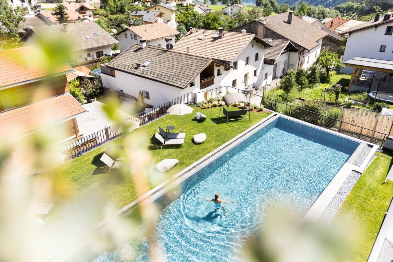 Hotel Weisses Kreuz Burgeis Zewnętrze zdjęcie